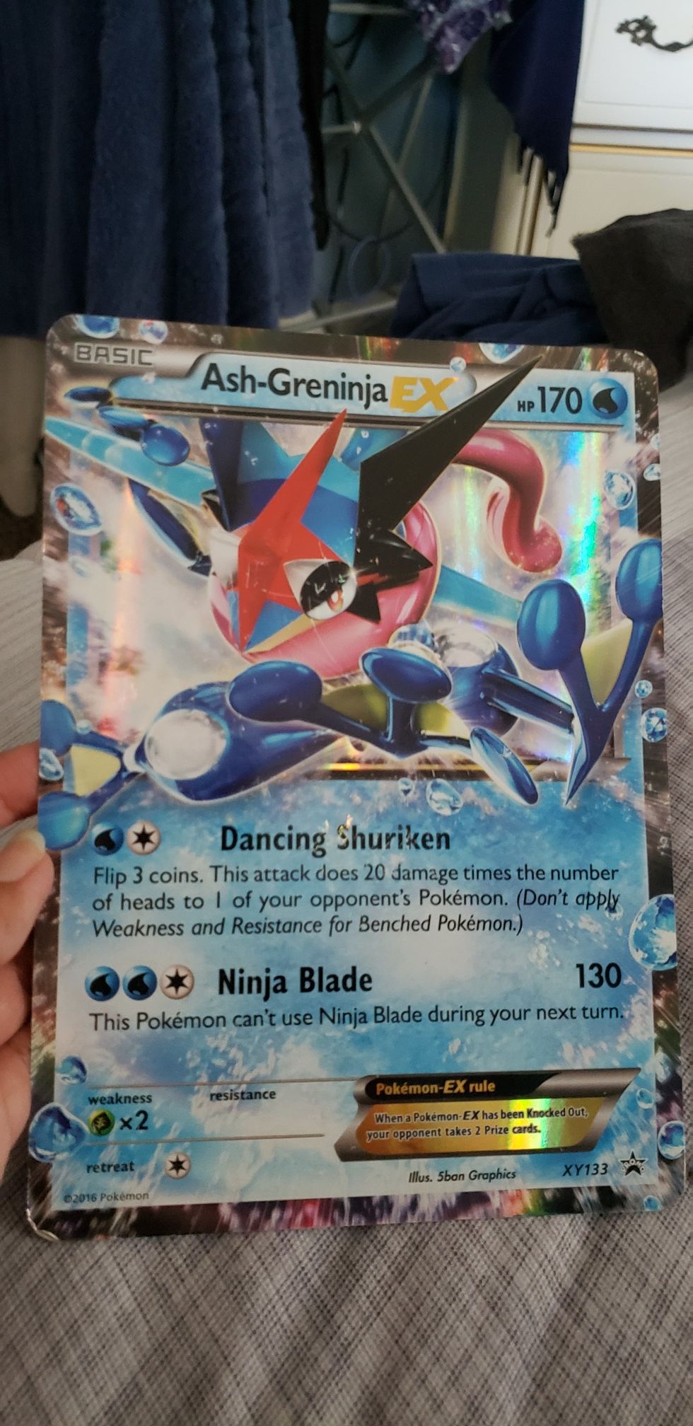 Large Pokemon Collector Card