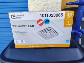 Bathroom exhaust fan