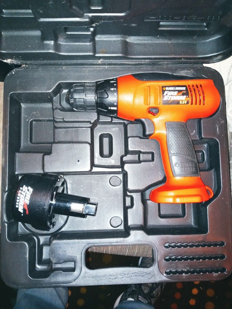 Black And Decker Firestorm Cordless Drill