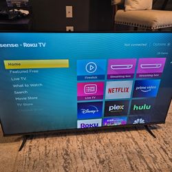 Hisense 55 Inch 4k Smart TV- Like New