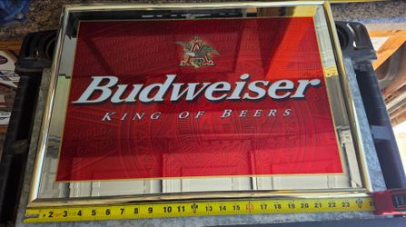 Budweiser mirror