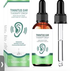 Tinnitus Relief for Ringing Ears, Ear Care Drops Promote Ear Comfort and Clarity, Effective Tinnitus Treatment Reduces Ears Noise and Improves Hearing