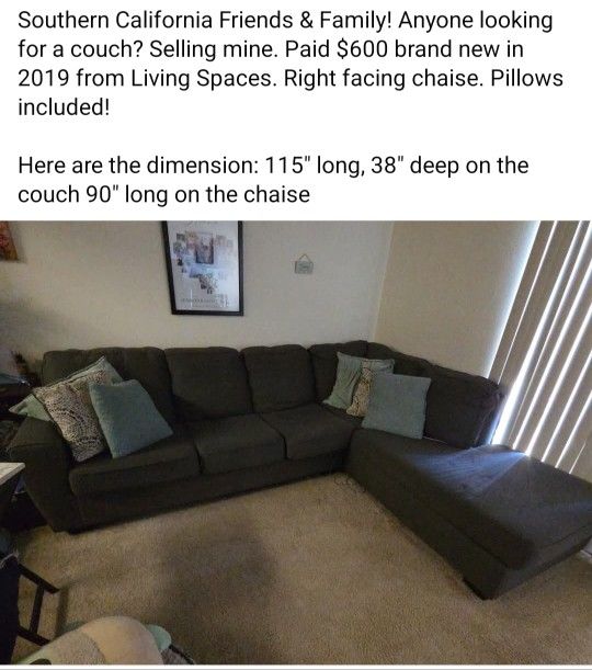 Sectional Chaise For Sale!