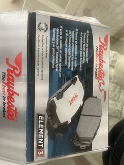 Raybestos PGD1838AM - Element3 Performance Metallic Disc Brake Pads, 2 Wheel Set