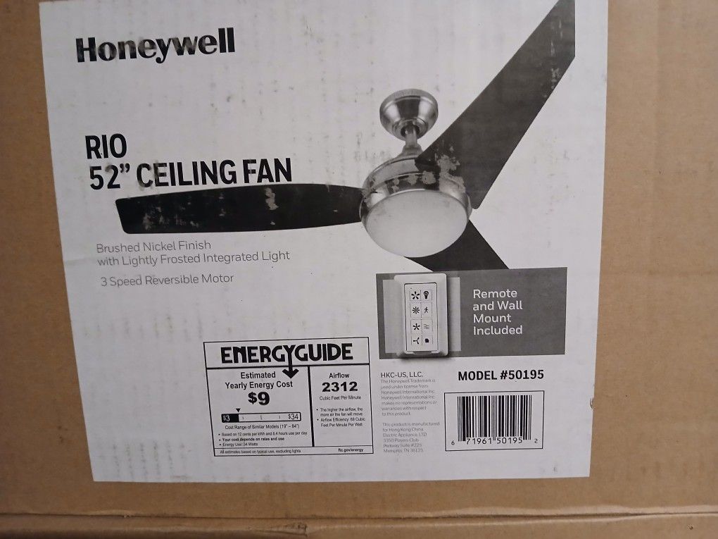 52" Ceiling Fans