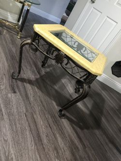 Cute Metal End Table