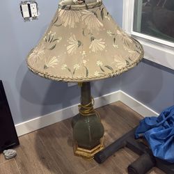 Celadon Vase lamp