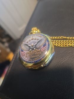 United States Freedom Pocket Watch