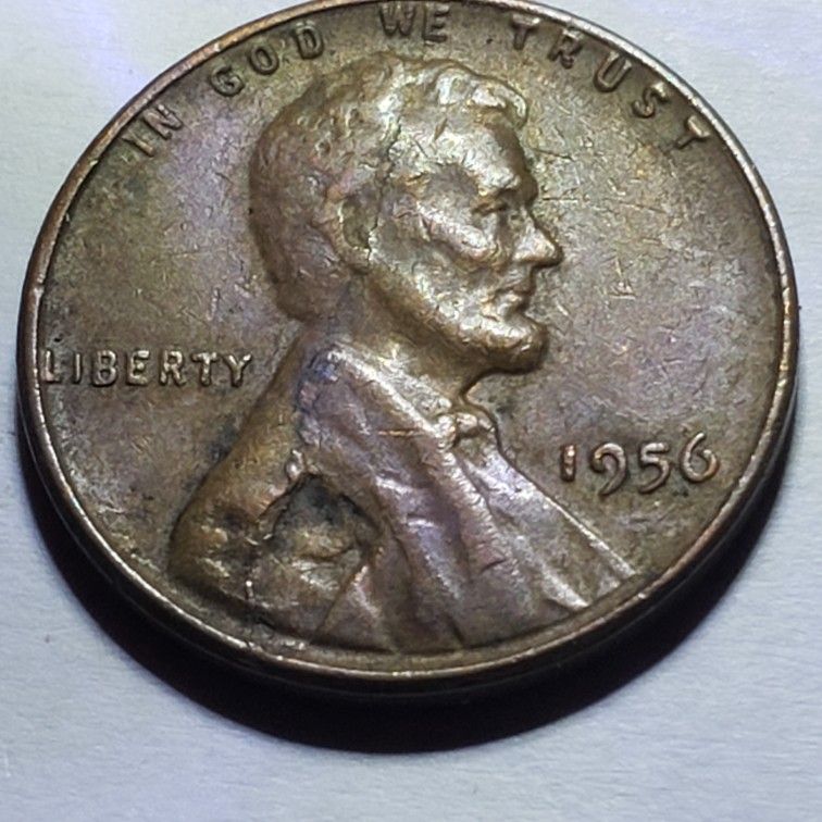 1956 Wheat Pennie Mint Error