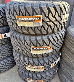 33x12.50R17LT Arroyo M/T Set 4 New Tires