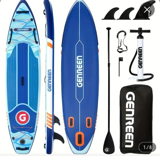 Brand new in box 📦 Blue Genreen SUP Paddleboard