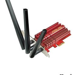 ASUS PCE-AC68 AC1900 Dual-Band Wireless PCI-E Adapter
