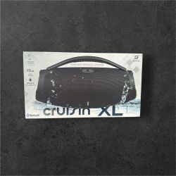 Cruisin’ XL Portable Bluetooth Speaker IPX4 Waterproof 360° Sound NEW