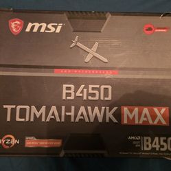 Msi B450 Tomahawk Max Motherboard