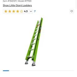 Little Giant 20ft Fiberglass Ladder