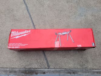 Milwaukee folding Miter Saw Stand