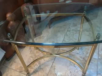 Bronze collectible side table