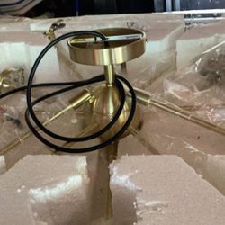 Gold Ceiling Light fixture
