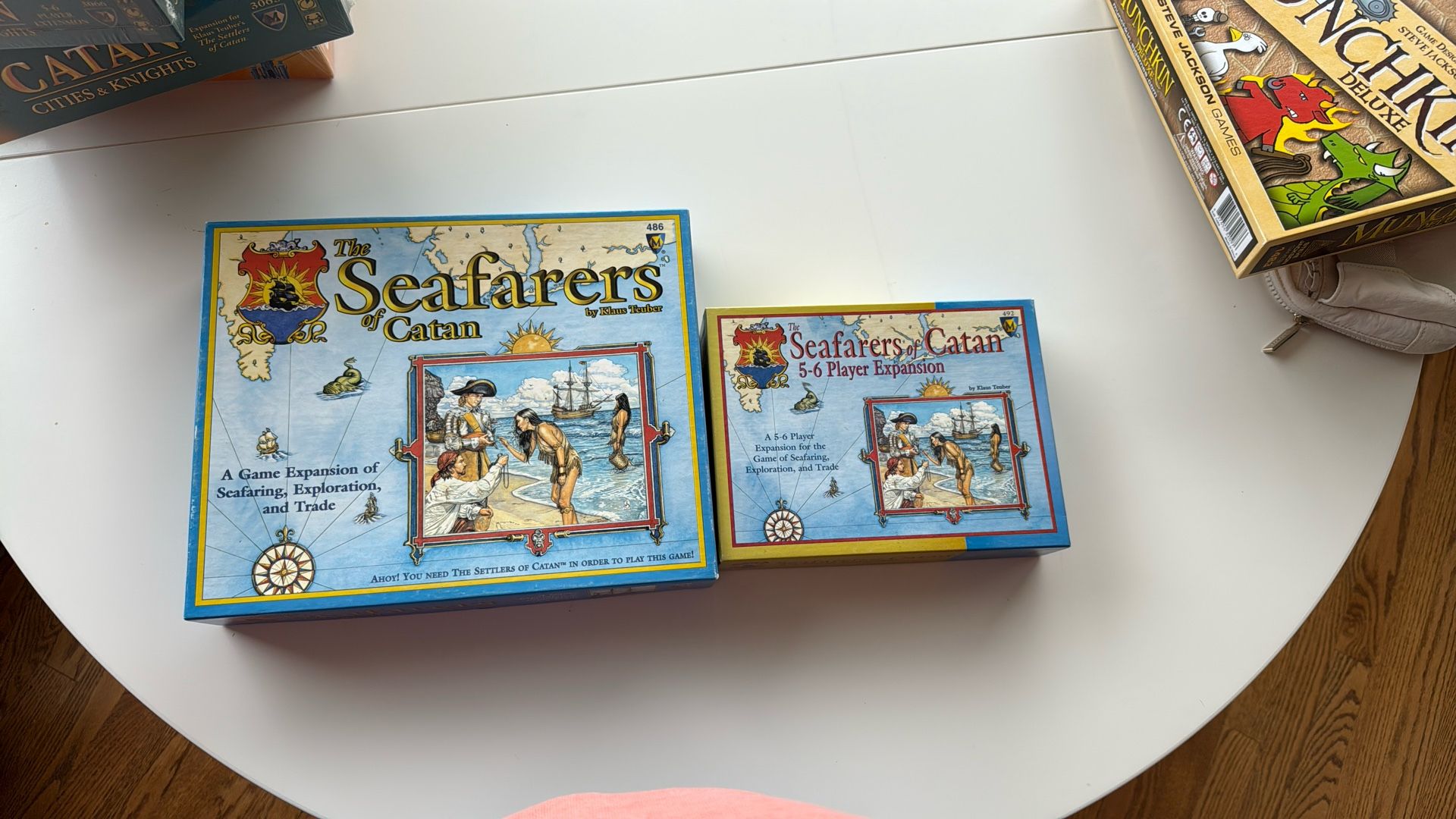 Seafarers Of Catan With Expansion Set