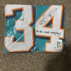 Signed Ricky Williams Jersey