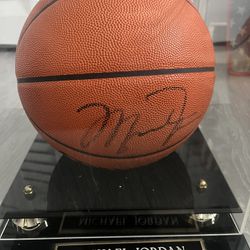 Michael Jordan Signed Basketball
