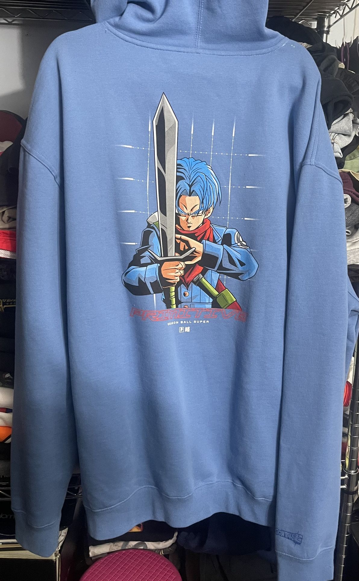 Primitive DBZ Trunks Hooded Sweatshirt