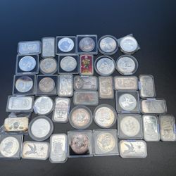 .999 Fine Silver Rounds And Bars