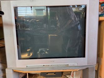 Sony Trinitron TV DX-1A TV Rear Panel