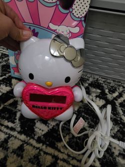 Vintage hello kitty alarma clock