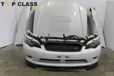 JDM 05-07 Subaru Legacy BL5 Front End Nose Cut Bumper STi Lip, Hood