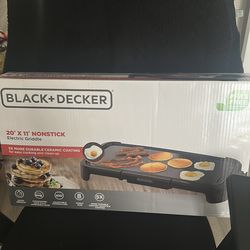 Electric griddle