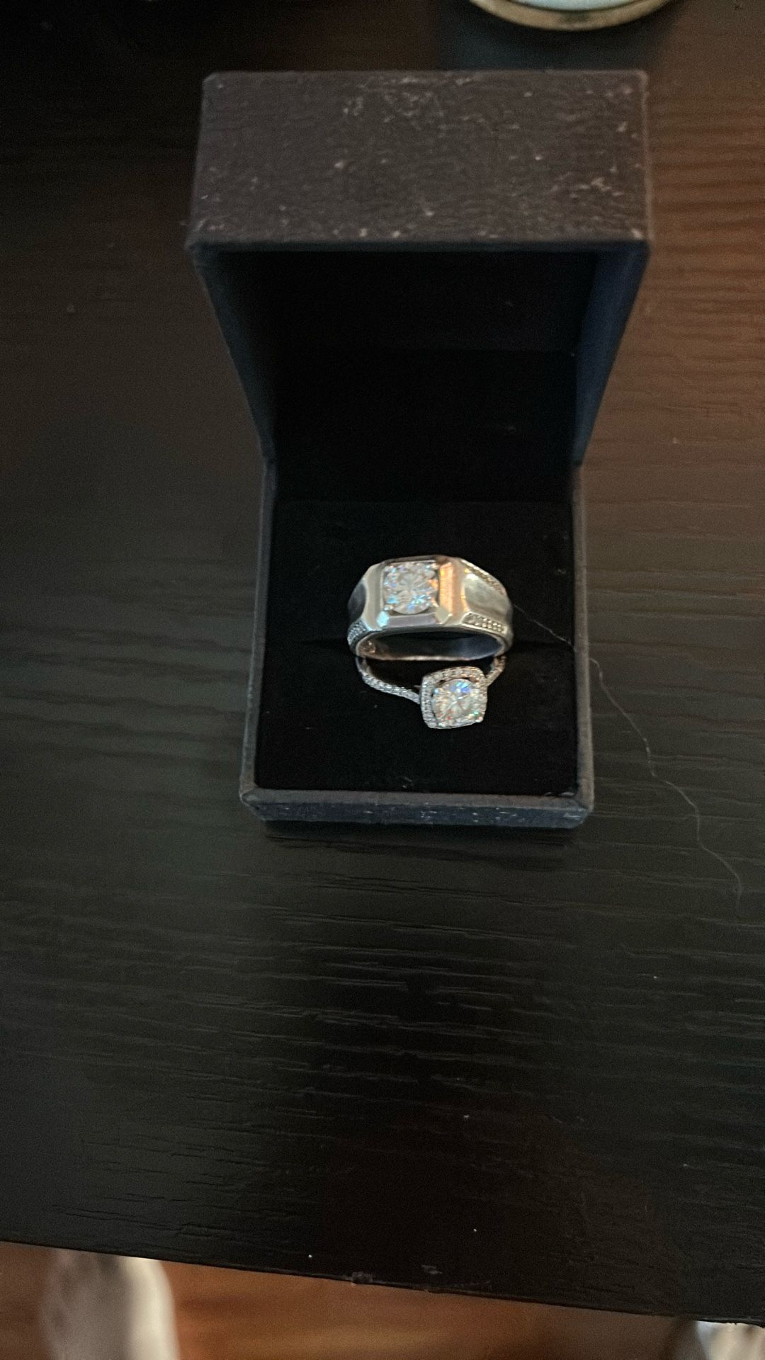 Engagement set 925 sterling silver