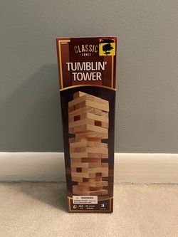 Classic Games Tumblin’ Tower Stacking Game