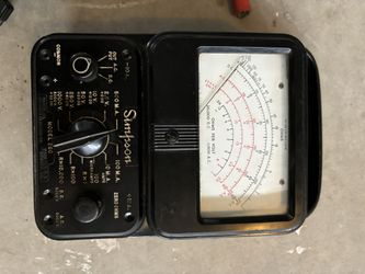 Simpson 260 Ohm Meter