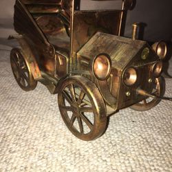 Vintage copper classic musical car