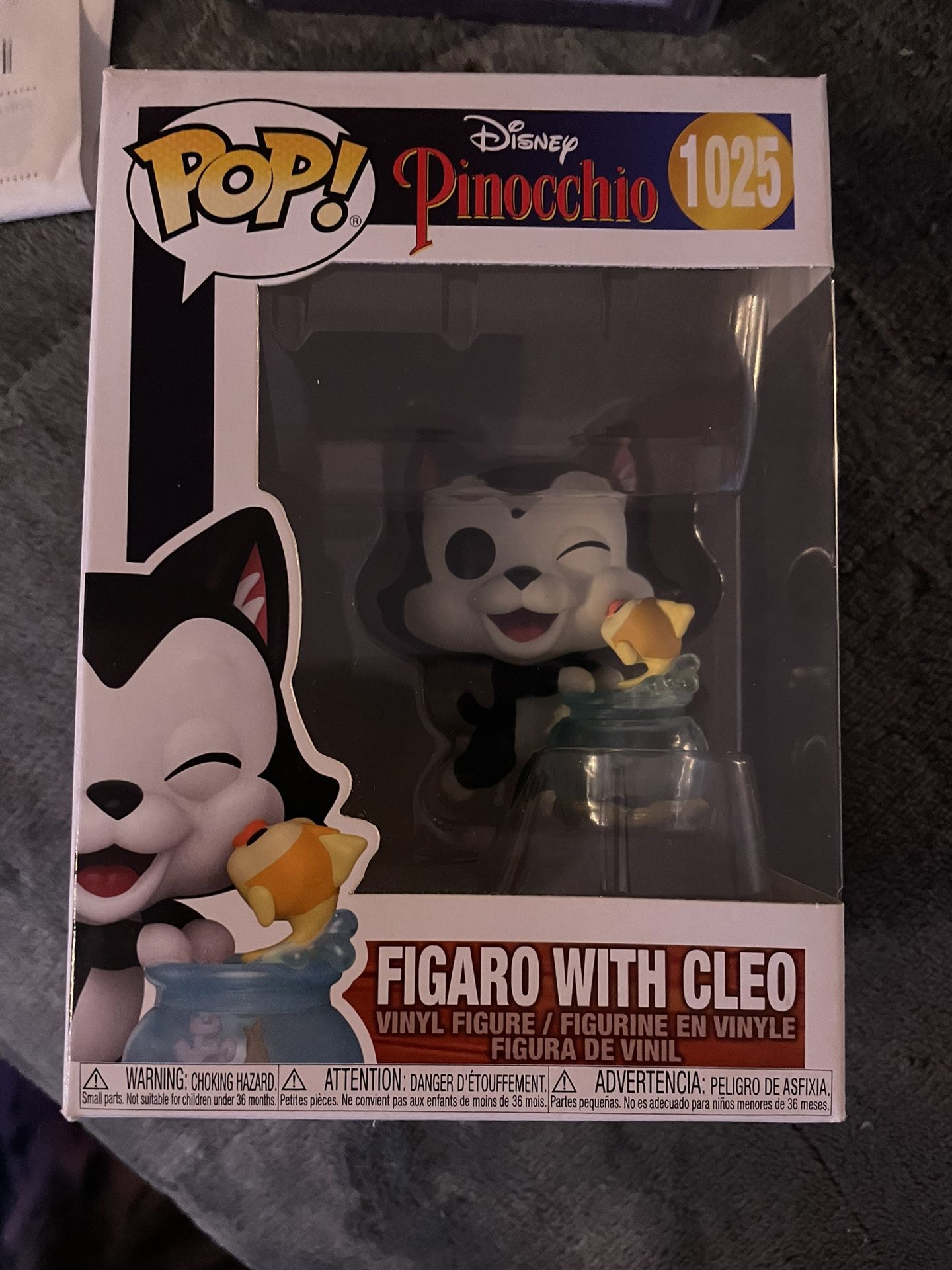 Funko Pinocchio Figaro with Cat 