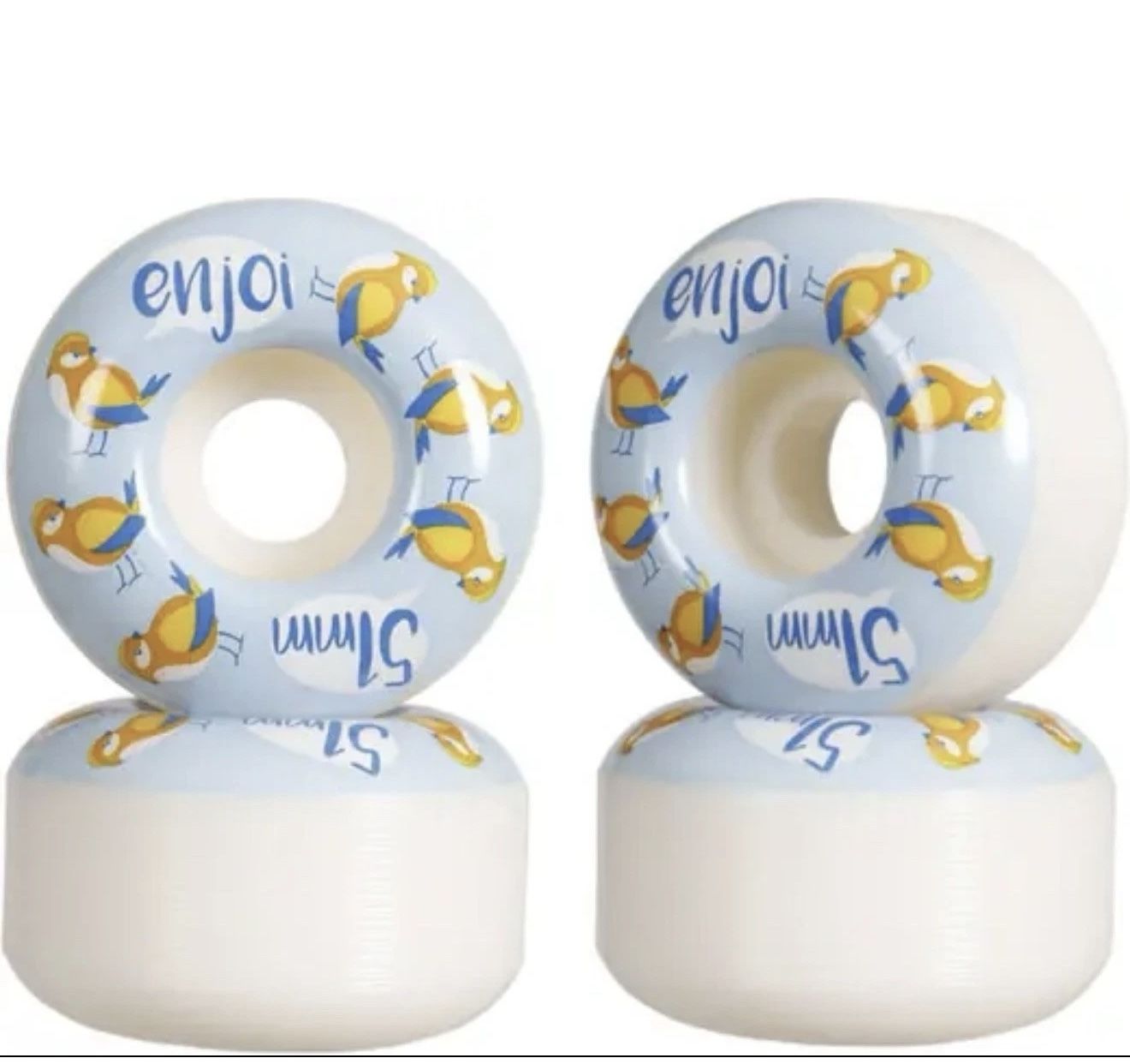 Enjoi Early Bird 51mm Skateboard Wheels Spitfire