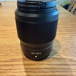 Nikon NIKKOR Z 50mm f/1.8 S – Excellent Condition – $375