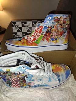 Vans x One Piece SK8-Hi High Top Sneakers