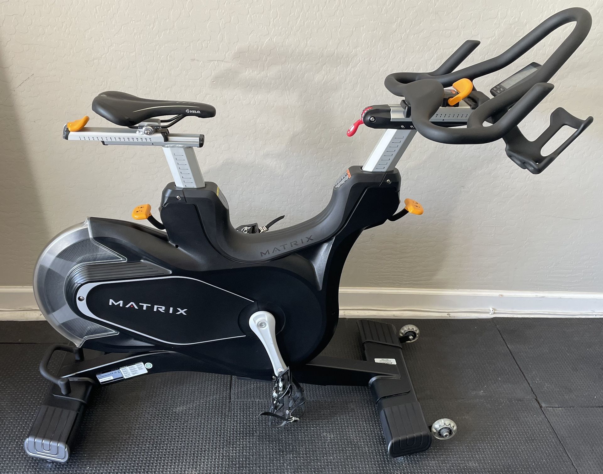 Matrix CXC Commercial-Grade Spin Bike Studio Cycle Trainer Exercise Bicycle Cycling Upright Stationary 