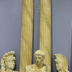 Roman Decorations - Pillars Not Round. Go Flat Against The Wall