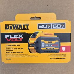 Dewalt 60v Flexvolt Battery 6.0 Ah Brand New
