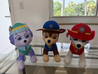 PAW Patrol Plush Toy Set of 3
