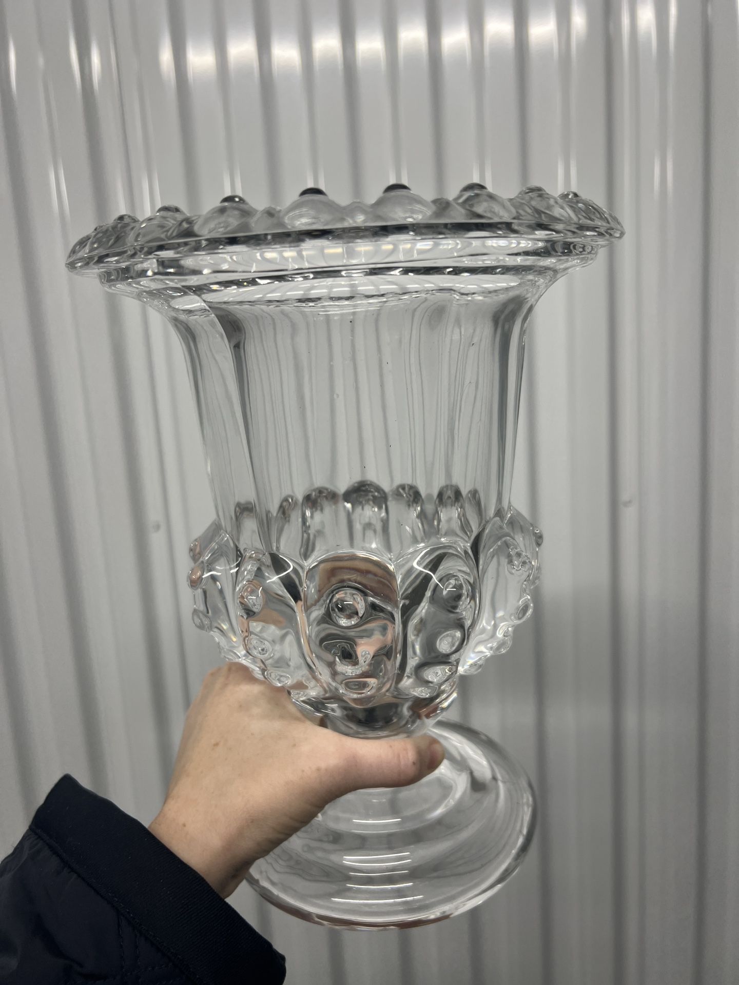 Heavy Crystal Trophy Urn