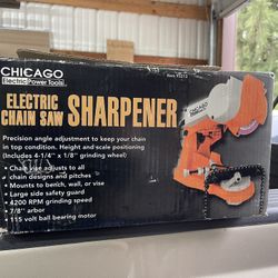 Never Used Electric Chain Saw Sharpener