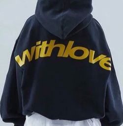 New Scuffers “with love” unisex hoodie size xs