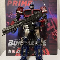 Pre-Owned ThreeZero DLX BumbleBee Movie Optimus Prime