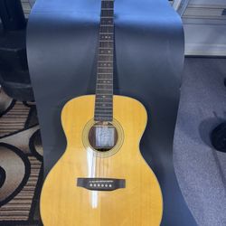 Recording King Electric Acoustic Guitar