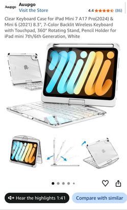 iPad mini 6/7 case