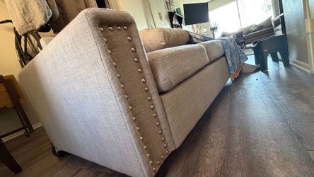 Sectional with ottoman